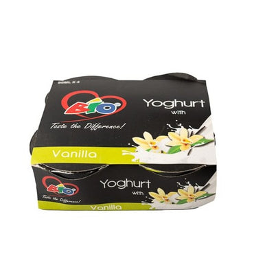 Bio vanilla yoghurt 4 pack at zucchini